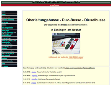 Tablet Screenshot of obus-es.de